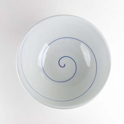 Photo3: Donburi Bowl for Noodles Aomizu (20.8cm/8.2in)