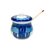 Condiment Container with Bamboo Spoon Sometsuke kodachi
