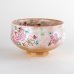 Photo4: Tea Bowl Nishiki Sakura Cherry blossoms in wooden box