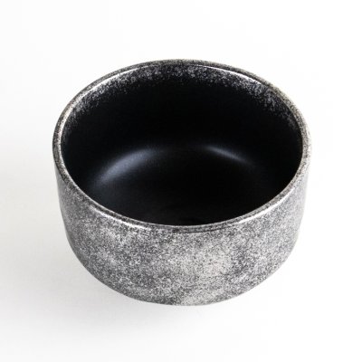 Photo3: Matcha Bowl Nishiki-Platinum Tataki with Wooden Box