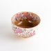 Photo4: Matcha Bowl Cherry Blossom Pattern Nishiki-Sakura with Wooden Box (4)
