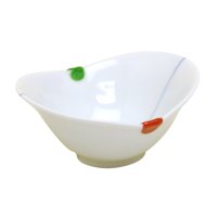 Sanshoku futaba Small bowl (10.8cm)