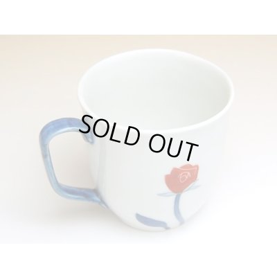 Photo2: Mug Bara Rose (Red)