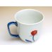 Photo2: Mug Bara Rose (Red) (2)