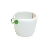 Lipped Bowl Midori-aka tokusa (Small)