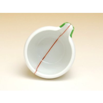 Photo4: Lipped Bowl Midori-aka tokusa (Small)