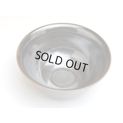 Photo2: Rice Bowl Tenmoku kasuri