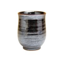 Yunomi Tea Cup for Green Tea Tenmoku kasuri