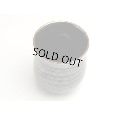 Photo2: Yunomi Tea Cup for Green Tea Tenmoku kasuri