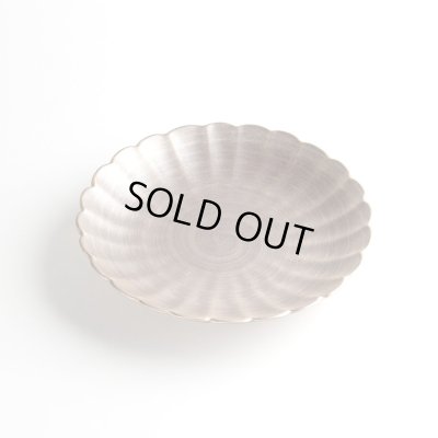 Photo1: Medium Plate Kin geshou Gold (14cm/5.5in)