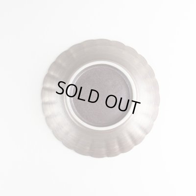 Photo3: Medium Plate Kin geshou Gold (14cm/5.5in)