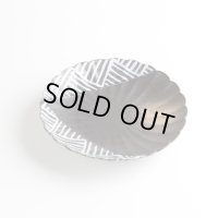 Medium Plate Kinsai jimon (14cm/5.5in)