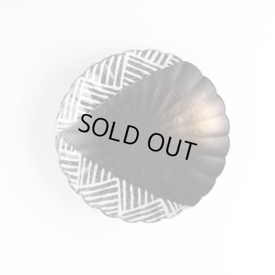 Photo2: Medium Plate Kinsai jimon (14cm/5.5in)