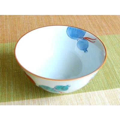 Photo4: Rice Bowl Nabeshima Mubyou (Red)