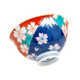 Rice Bowl Nabeshima Mt.Fuji (Blue)