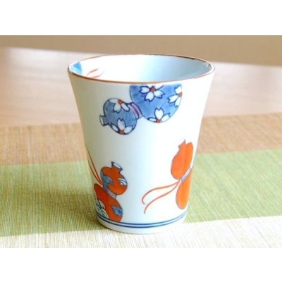 Photo3: Mug Nabeshima mubyo (Red)