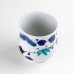 Photo2: Yunomi Tea Cup for Green Tea Kissho shouchikubai Auspicious trees (Large) (2)