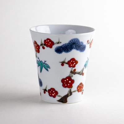 Photo4: Mug Kissho shouchikubai Red