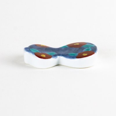 Photo2: Chopstick Rest Hisago Tsubaki Red