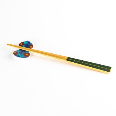 Photo5: Chopstick Rest Hisago Tsubaki Red