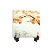 Small Decorative Plate Momiji