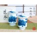 [Made in Japan] Nabeshima sansui landscape (pair) Japanese green tea cup (wooden box)