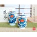 [Made in Japan] Ironabeshima uchi sansui Iwa botan (pair) Japanese green tea cup (wooden box)