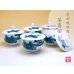 [Made in Japan] Nabeshima sansui landscape Tea cup set (5 cups)　