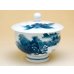 Photo2: Tea Cup set for Green Tea 5 pcs Cups Nabeshima sansui Landscape (2)