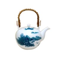 Teapot Dobin Sansui Landscape