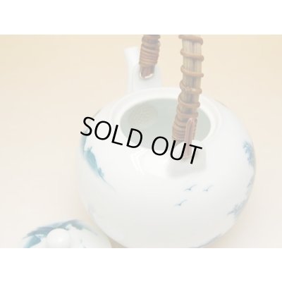 Photo3: Teapot Dobin Sansui Landscape