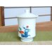 Photo4: Yunomi Tea Cup with Lid for Green Tea Iro nabeshima iwa botan (Large)