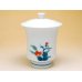 Photo3: Yunomi Tea Cup with Lid (Extra Large) for Green Tea Ironabeshima Iwa botan