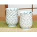 Photo2: Yunomi Tea Cup for Green Tea Gyokusai Umezume (pair) (2)