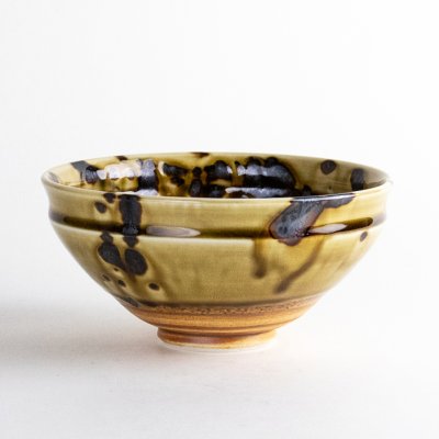 Photo1: Matcha Bowl Bekko-Tessa with Wooden Box