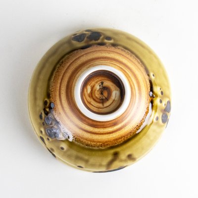 Photo5: Matcha Bowl Bekko-Tessa with Wooden Box