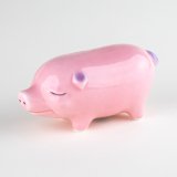 Figurine Pink buta Large Pig