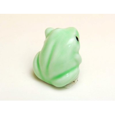 Photo2: Figurine Maneki kaeru Frog (Small)