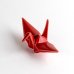 Photo1: Chopstick rest Orizuru Crane (Red) (1)