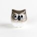 Photo1: Figurine Owl Mini-Fukurou Brown (1)