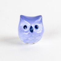 Figurine Owl Mini-Fukurou Blue