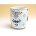 [Made in Japan] Tenkei kacho butterfly (Large) Japanese green tea cup (wooden box)