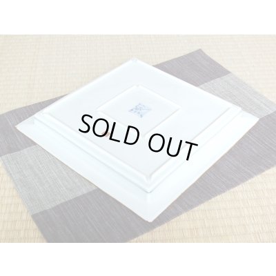 Photo4: Extra Large Plate (28.5cm) Kosome nejiri-mon