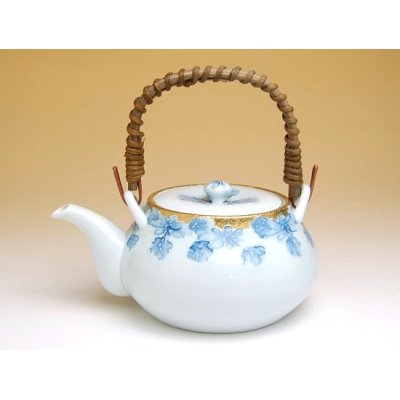 Photo2: Tea set for Green Tea 1 pc Teapot and 5 pcs Cups Kindami icchin kiku