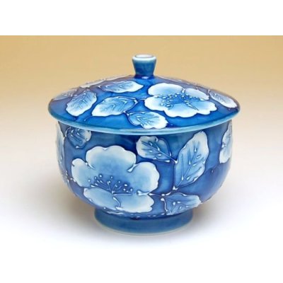 Photo3: Tea set for Green Tea 1 pc Teapot and 5 pcs Cups Kyou botan