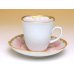 Photo3: Demitasse Cup and Saucer Kindami pink botan