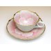 Photo3: Coffee Cup and Saucer Kindami pink botan