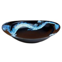 Oval dish (26.6cm) Koutei Ryu Dragon