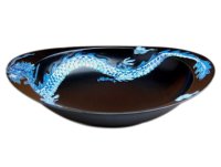 Kouteiryu Dragon Oval dish (26.6cm)