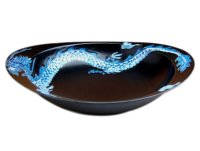 Oval dish (26.6cm) Koutei Ryu Dragon